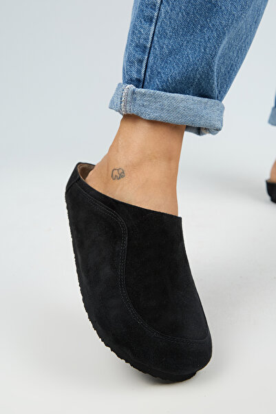 Manijero Γυναικείες παντόφλες Sabo από γνήσιο δέρμα Lina