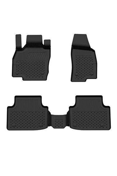 Sahler Skoda Kamiq 2020+ Uyumlu Araca Özel 4.5D Havuzlu Oto Paspas - Kamiq