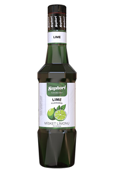 Saphori Misket Limonu (lime) Aromalı Kokteyl Şurubu 700 Ml
