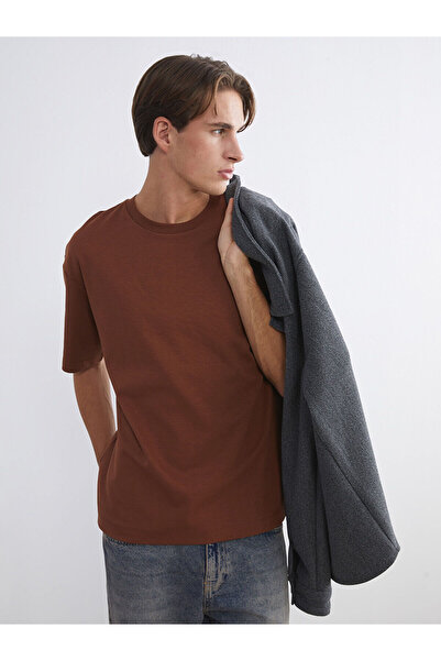 LC Waikiki Ανδρικό T-shirt με Λαιμό Crew