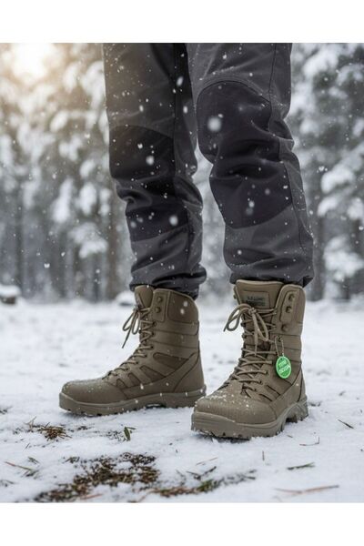 Budaks Ανδρικές μπότες - Desert Boots, Ανθεκτικές στο νερό και το κρύο, Mink 2297