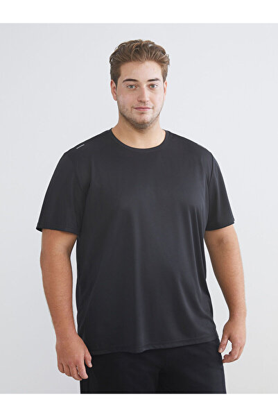 LC Waikiki Peak New Season Large Size Crew Neck Men's Sports T-Shirt