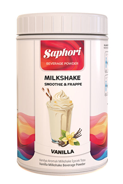 Saphori Vanilya Aromalı Milkshake & Smoothie İçecek Tozu 1 Kg