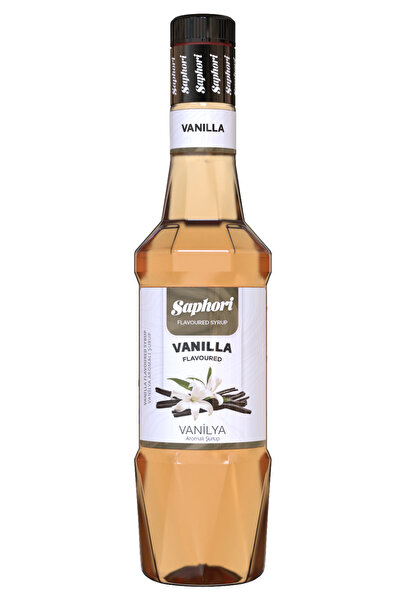 Saphori Vanilya Aromalı Kokteyl Şurubu Vanilla Kahve Şurubu Vanilya Özü 700 ml