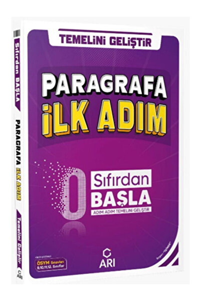 Bes Yayınları İlk Adım Paragrafa İlk Adım Sıfırdan Kolay Başlangıç Kitabı