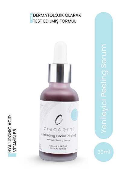 CREADERM Yenileyici Peeling Serum (10% AHA & 2% BHA)