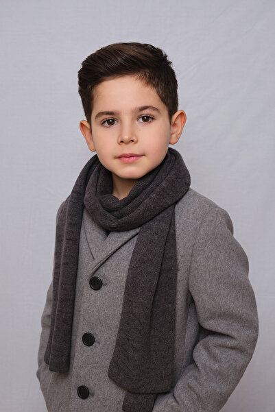 Sebir Moda Tricotaj de o singură culoare Batic pentru copii (5-10 ani, 30x140cm)