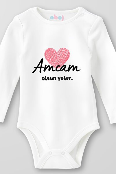 Ahoj 100% Organic Cotton Be My Uncle Already Baby Bodysuit Long Sleeve