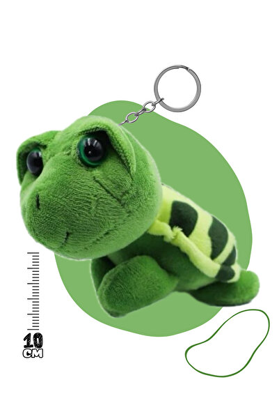 thekam Peluş Anahtarlık - Kaplumbağa, 10 Cm (ÇANTA KOLYESİ, DİKİZ AYNASI SÜSÜ...