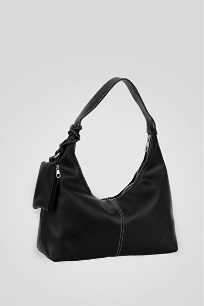 SHIKIRTI Γυναικεία τσάντα χειρός και ώμου μεσαίου μεγέθους από μαλακό συνθετι...