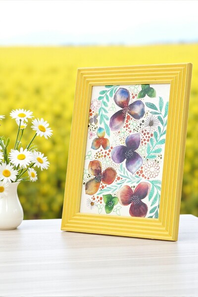 6 SN Özel Seri Ahşap Fotoğraf Çerçevesi