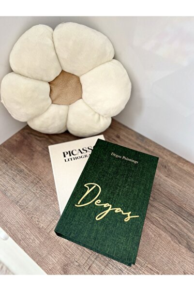 AKAL Decorative Linen Fabric Covered Khaki Degas and Picasso Box