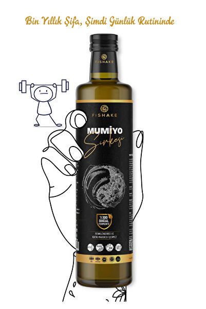 FiShake Mumiyo Sirkesi ( %100 Doğal Fermente )