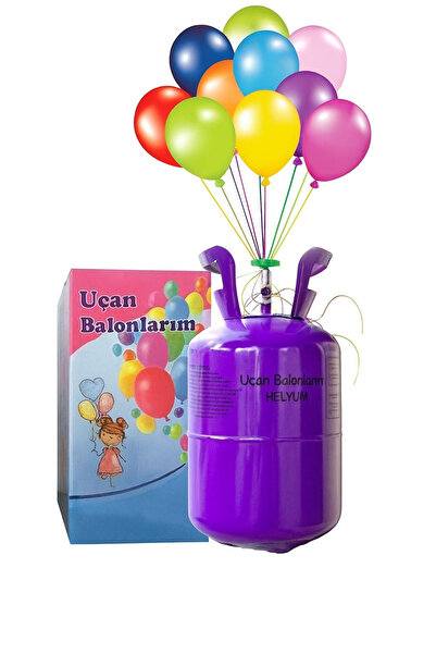 Partini Renklendir Uçan Balon Helyum Gazı Tüpü 2.2 LT