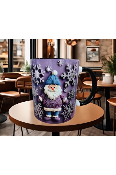 Mugs and love Noel baba yılbaşı kaliteli porselen kupa