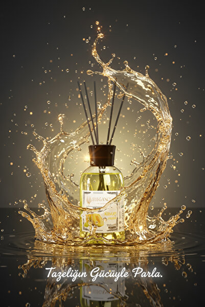 Elegance vip Perfume Kavun Reed Diffuser Bambu Çubuklu Oda Kokusu (110 Ml)