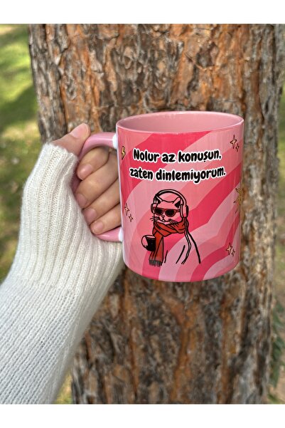 mug shop Nolur Talk Less, I'M Already Listening Design Mug Premium Porcelain