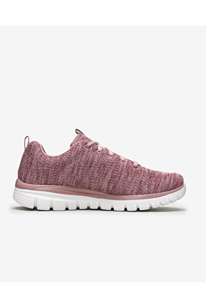 SKECHERS GRACEFUL - TWİSTED FORTUNE Kadın Mor Spor Ayakkabı 12614 MVE