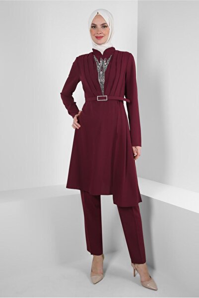 Alvina Комплект з брюками з капюшоном і драпіруванням 30334