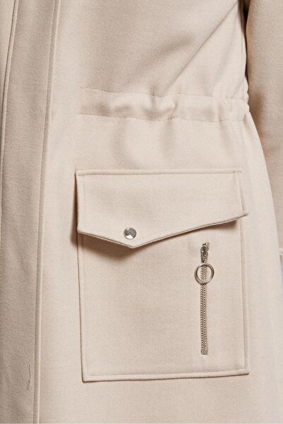 Alvina Hooded 90543 Model Coat