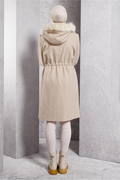 Alvina Hooded 90543 Model Coat