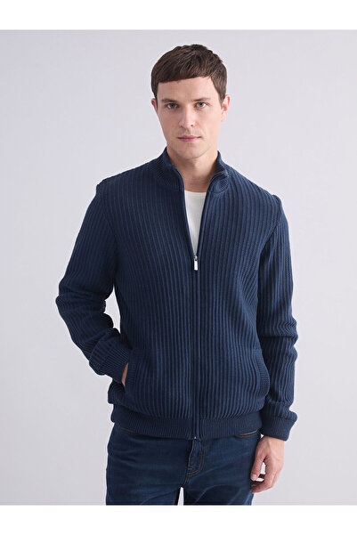 LC Waikiki Ανδρική πλεκτή ζακέτα Vizyon New Season Standard Fit ψηλός λαιμός