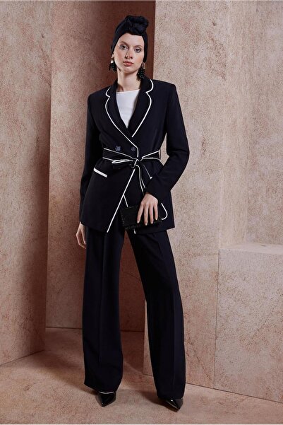 Alvina Belted Trousers Set - 30443