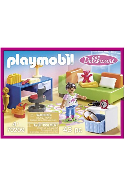 Playmobil 70209 Children's Room with Sofa Bed