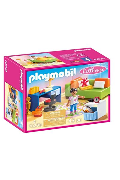Playmobil 70209 Children's Room with Sofa Bed