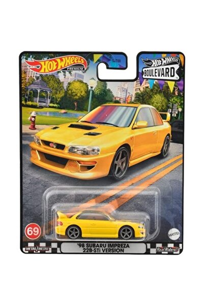 HOT WHEELS Boulevard Premium Arabalar 98 Subaru İmpreza 228B-STİ Version HKF16