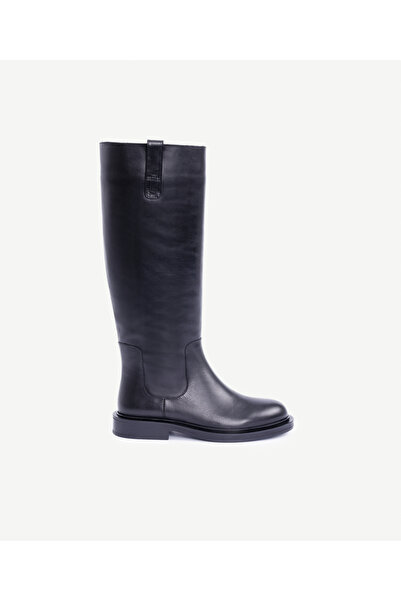 Yargıcı Deri Binici Çizmesi
