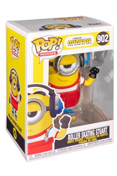 Funko Pop Movies Minions Roller Skating Stuart 902