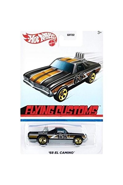 HOT WHEELS Flying Customs 68 El Camino Grt27