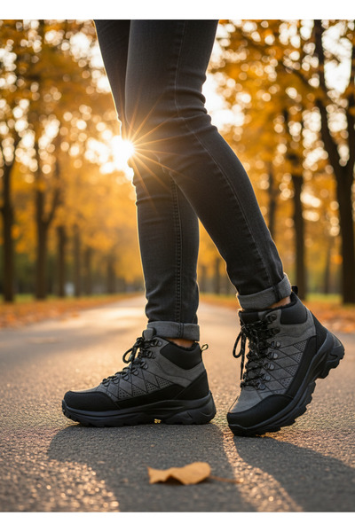 Dakırs DAKIRS 117 Füme İçi Kürklü Fermuarlı Çocuk Bot