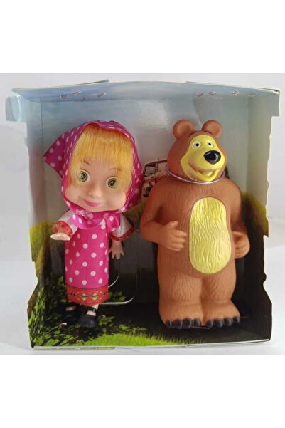 Şems Pazarlama Hobtoys Maşa 2'li Oyuncak Pembe