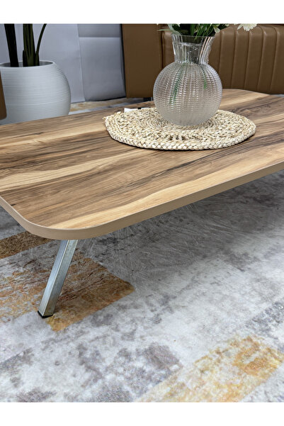 Living Foldable Legs Floor Center Table for Living Room, 50x80 CM