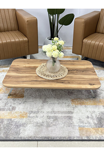 Living Foldable Legs Floor Center Table for Living Room, 50x80 CM