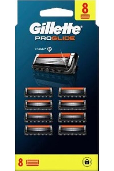 Gillette Fusion Proglide Yedek Tıraş Bıçağı 8'li Karton Kutu