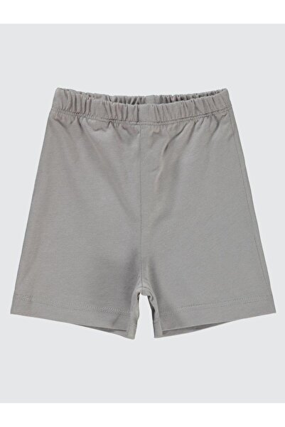 Civil Baby Side Seam Unisex Shorts for 6-18 Months - Gray 6-9 Months