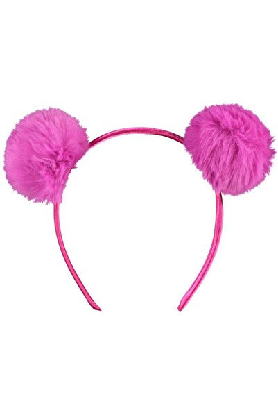 Civil Pelus Pompon Ear Tac - Pink Standard