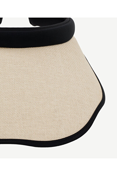 Yargıcı Hasır Vizör Şapka