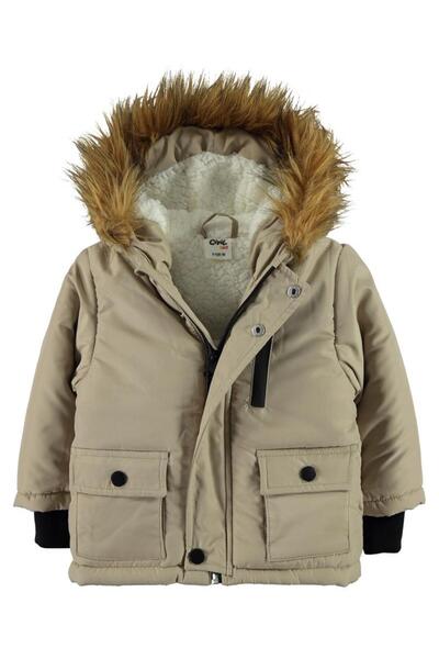 Civil Baby Furry 6-18 Months Coat - Beige 12-18 Months