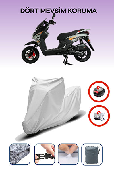 Breen Altai F1Max Pro 125 - محبس محرك متوافق مع مشمع الدراجات النارية