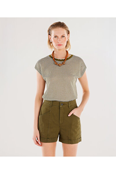 Yargıcı Cep Detaylı Bermuda