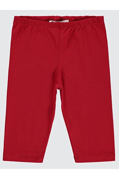 Civil Girls Short Leggings for Ages 10-13 - Red 12-13 Years Old