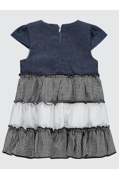 Civil Baby Kiraz Aksesuarlı 6-18 Ay Elbise - Siyah 6-9 Ay