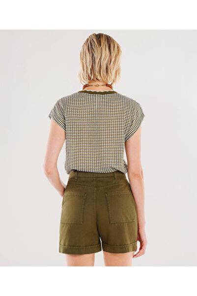 Yargıcı Cep Detaylı Bermuda