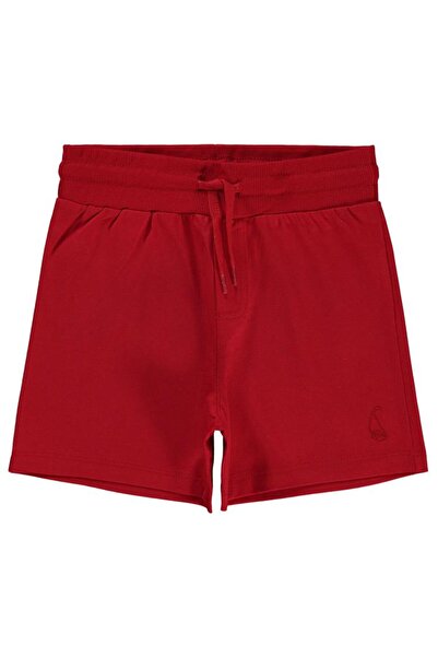 Civil Boys Σορτς με Κέντημα Ιστιοπλοΐας για 6-9 Ετών - Κόκκινο 8-9 Ετών