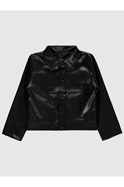 Civil Girls سترة للفتيات من عمر 10 إلى 13 سنة - أسود من عمر 12 إلى 13 سنة