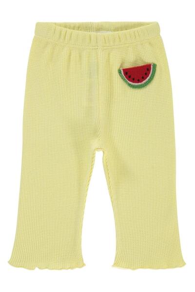 Civil Baby Mobil Aksesuarlı 6-18 Ay Tayt - Sarı6-9 Ay